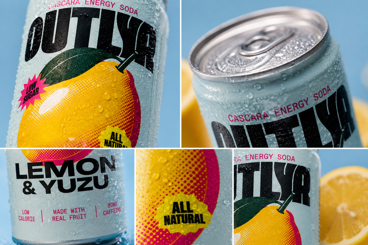 Lemon & Yuzu Cascara Soda